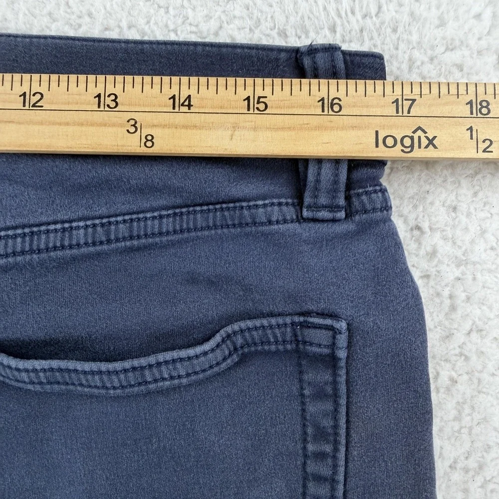 Banana Republic Slim Traveler Jeans Mens 33x30 Navy Slim Tapered Denim Pants